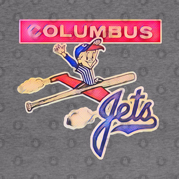 Columbus Jets Baseball by Kitta’s Shop